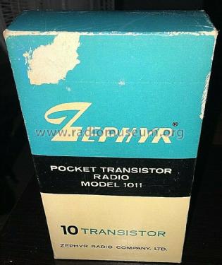 Ten Transistor 1011; Zephyr Radio Co. Ltd (ID = 2451530) Radio