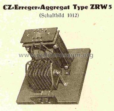 Erreger-Aggregat ZRW-5; Zerdik; Wien (ID = 819731) mod-past25