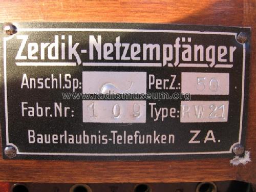 RW21; Zerdik; Wien (ID = 393239) Radio