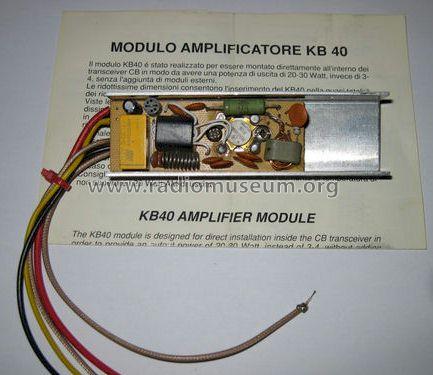 Amplifier module KB40 Citizen Zetagi S.p.A.; Concorezzo, Milano ...