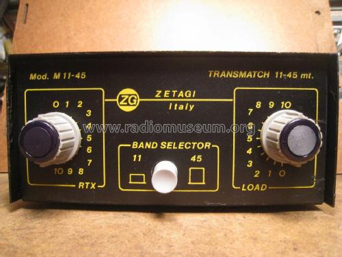 Transmatch 11-45 mt. M11-45; Zetagi S.p.A.; (ID = 2010840) Antenny