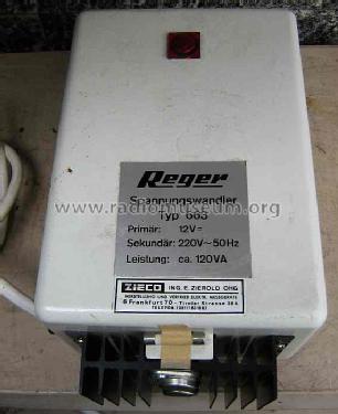 Spannungswandler 663; Zieco, Frankfurt am (ID = 815306) Power-S