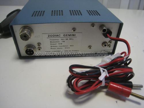 Gemini Amateur Transceiver FM -VHF 144/148 MHz; Zodiac Funksprechger (ID = 1981053) Amat TRX