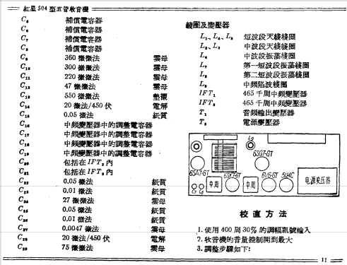 Hongxing 红星 Red Star 504; Nanjing 南京无线电厂 (ID = 775544) Radio