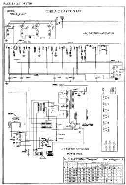 AC-9970 Navigator ; A-C Dayton Co., A-C (ID = 3045265) Radio