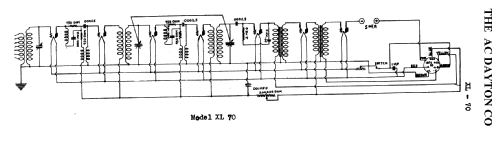 XL70 ; A-C Dayton Co., A-C (ID = 451373) Radio