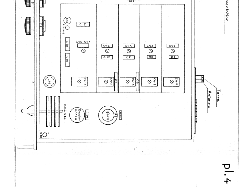 Radiogoniomètre à cadre GHK-2/46; AME A.M.E., Ateliers (ID = 838097) Commercial Re