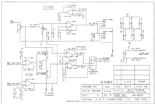 Digital Preamplifier Delta 110; A&R Cambridge Ltd. (ID = 1890159) Ampl/Mixer