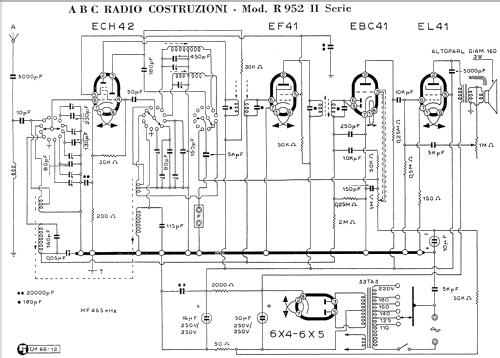 R952 II.Serie; ABC Radiocostruzioni (ID = 938060) Radio