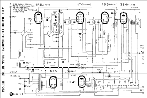 RU963; ABC Radiocostruzioni (ID = 954912) Radio