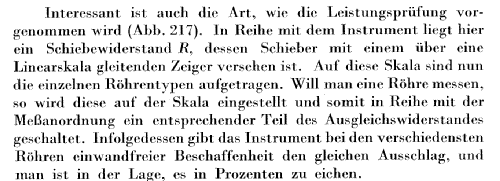 Röhrenprüfer Censor; Abrahamsohn, Robert; (ID = 2153012) Equipment