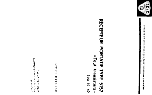 5157; ACEC, Ateliers de (ID = 1840321) Radio