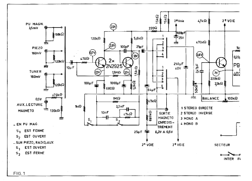 Amplificateur stéréophonique SIL215C; ACER A.C.E.R. / (ID = 3097586) Ampl/Mixer