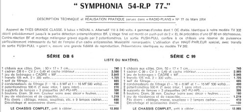 Symphonia 54-RP 77; ACER A.C.E.R. / (ID = 254632) Kit