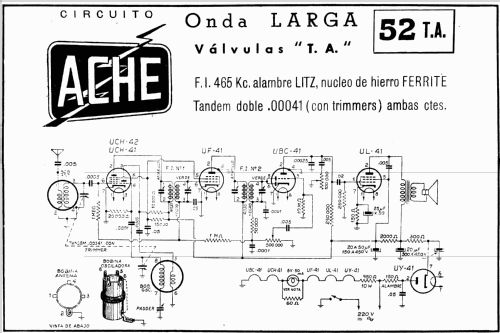 52TA; ACHE Electrónica S.A (ID = 459295) Kit