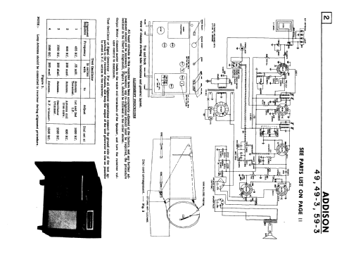 59-3 ; Addison Industries, (ID = 192099) Radio