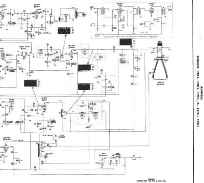 121DX11 Ch= 19F1A; Admiral brand (ID = 303475) Television