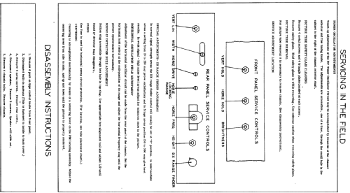 121DX11 Ch= 19F1A; Admiral brand (ID = 303479) Television