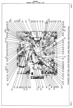 121K16A Ch= 22M1; Admiral brand (ID = 3092722) Television