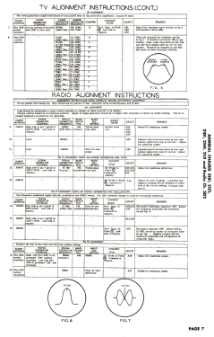 16R11 Ch= 21B1; Admiral brand (ID = 2810605) Television