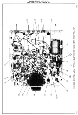 16R11 Ch= 21B1; Admiral brand (ID = 2810609) Television