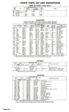 16R11 Ch= 21B1; Admiral brand (ID = 2810619) Television