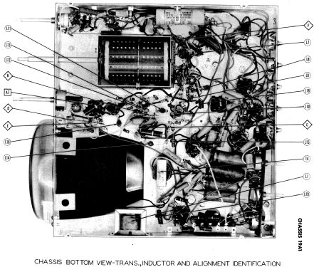 19A11SN Ch= 19A1; Admiral brand (ID = 672420) Television