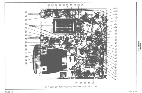 19A11SN Ch= 19A1; Admiral brand (ID = 1523915) Television