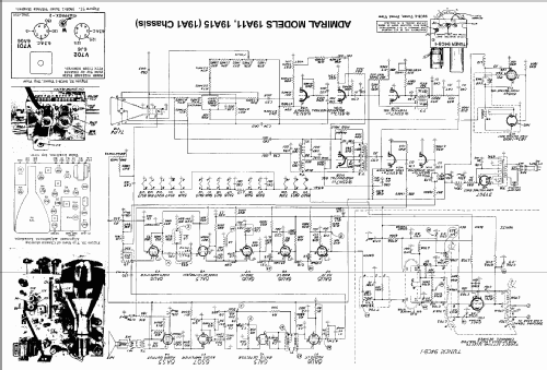 19A15S Ch= 19A1; Admiral brand (ID = 918672) Television