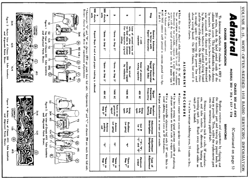 202 Ch= 4W2; Admiral brand (ID = 136160) Radio