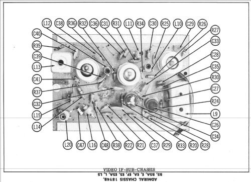 23A6 Ch= 18Y4E; Admiral brand (ID = 2255560) Television