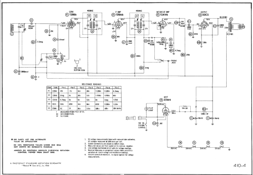 242 Ch= 5B4; Admiral brand (ID = 792696) Radio