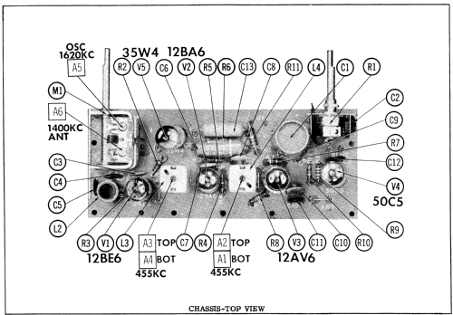 242 Ch= 5B4; Admiral brand (ID = 792697) Radio