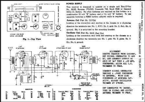 Bantam 29-G5; Admiral brand (ID = 494674) Radio