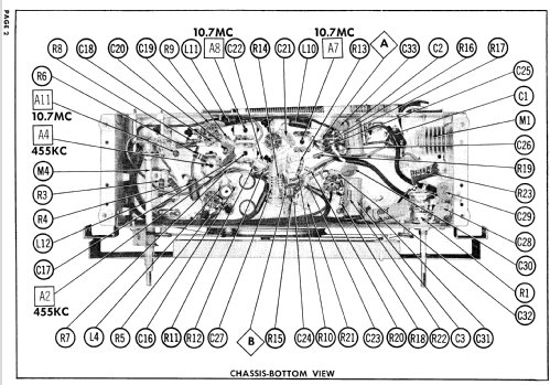 303 Ch= 6B3; Admiral brand (ID = 726626) Radio