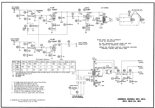 3R13 Ch= 3R1; Admiral brand (ID = 571506) R-Player