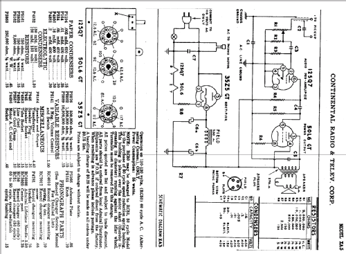 4210 Ch= XA3; Admiral brand (ID = 469179) R-Player