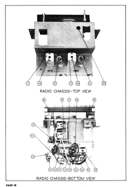 47M35 Ch= 21Z1 Runs 1 thru 26; Admiral brand (ID = 3083081) Television