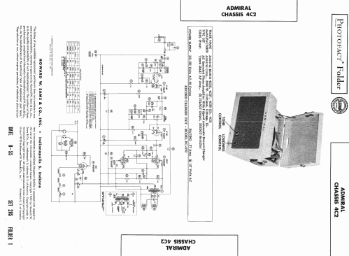 4C27 Ch= 4C2; Admiral brand (ID = 481549) Sonido-V