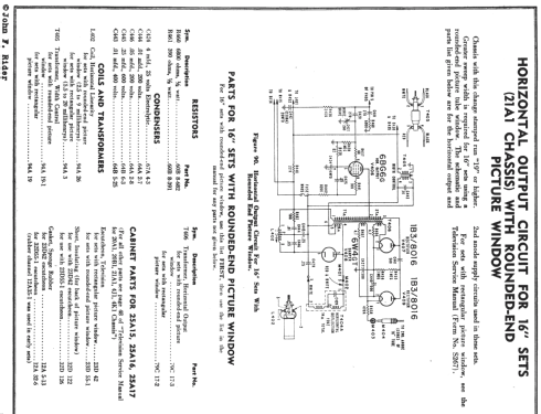 4H15 Ch= 20A1; Admiral brand (ID = 751081) TV Radio