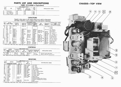 4W18 Ch= 4W1; Admiral brand (ID = 481223) Radio