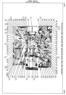 521M16 Ch= 21Y1 Runs 1 thru 26; Admiral brand (ID = 3083754) Television