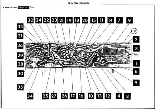 528 Ch= 6T2; Admiral brand (ID = 649432) Radio