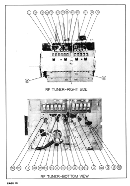 57M10 Ch= 21Z1A Runs 1 thru 26; Admiral brand (ID = 3083582) Television