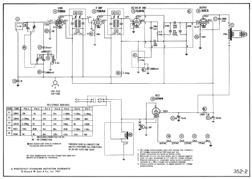 5B42 Ch= 5W3; Admiral brand (ID = 1862326) Radio