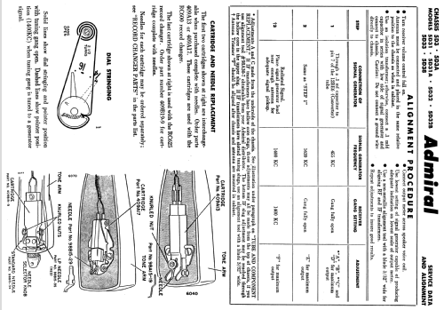 5D31A Ch= 5D3A; Admiral brand (ID = 1122615) Radio