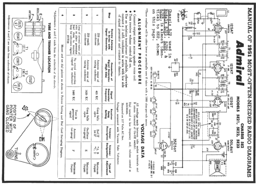 5E21 Ch= 5E2; Admiral brand (ID = 136816) Radio