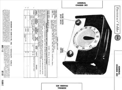 5E21 Ch= 5E2; Admiral brand (ID = 351465) Radio