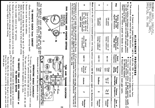 5G22/15 Ch= 5G2; Admiral brand (ID = 220534) Radio