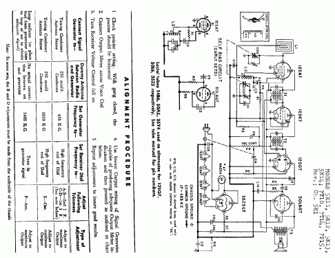 5K11 Ch= 5K1; Admiral brand (ID = 459516) Radio